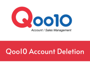 delete Qoo10 account