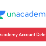 delete unacademy account