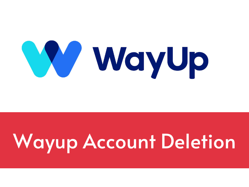 delete wayup account