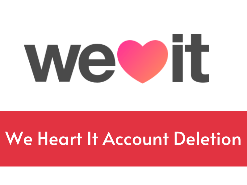 delete we heart it account